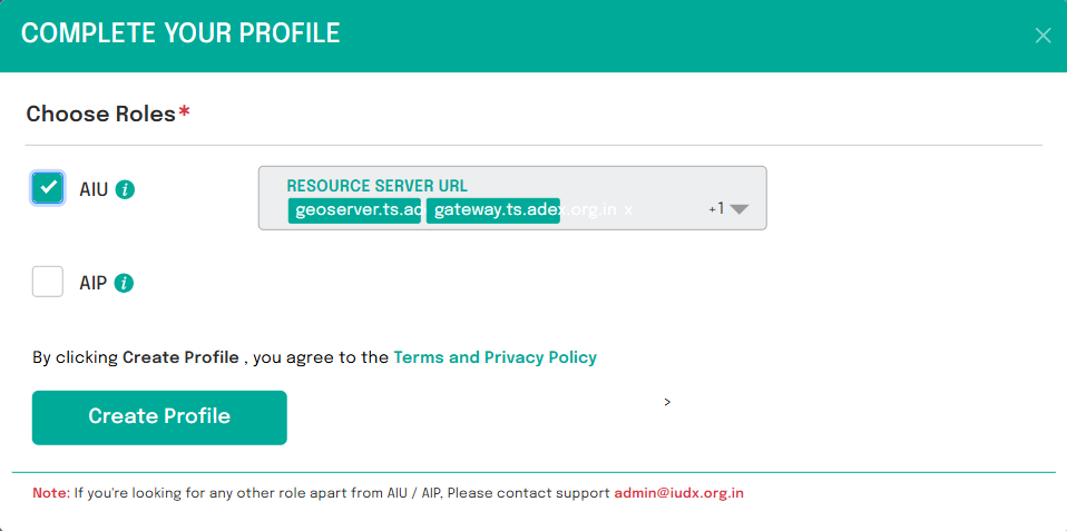 Choosing consumer role